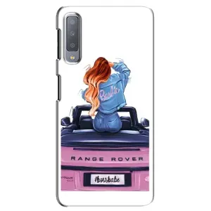 Чохол з друком для Samsung Galaxy A7-2018, A750 - (Мода) (AlphaPrint) (На машині)