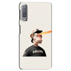 Чехлы с Обезьянами NFT для Samsung Galaxy A7-2018, A750 (AlphaPrint) (обезьяна NFT в очках)