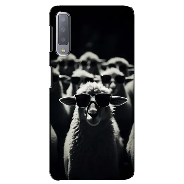 Чохол з принтом «Овечка в окулярах» для Samsung Galaxy A7 2018 (A750) Чохол з принтом «Овечка в окулярах» для Samsung Galaxy A7 2018 (A750)