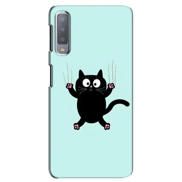 Чохол з принтом «Падаючий кіт» для Samsung Galaxy A7 2018 (A750) Чохол з принтом «Падаючий кіт» для Samsung Galaxy A7 2018 (A750)