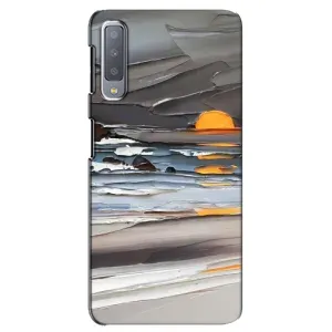 Чохол з картинкою (Стильні) Самсунг A7-2018, A750 - (AlphaPrint)