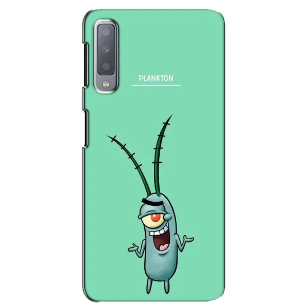 Чохол з принтом «Персонаж Планктон» для Samsung Galaxy A7 2018 (A750) Чохол з принтом «Персонаж Планктон» для Samsung Galaxy A7 2018 (A750)