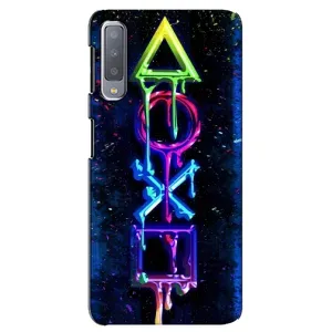 Чохол з принтом «Pleystation лого» для Samsung Galaxy A7 2018 (A750)
