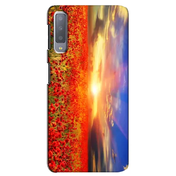 Чохол з принтом «Поле тюльпанів» для Samsung Galaxy A7 2018 (A750)