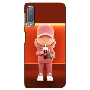 Круті Чохли Луі Віттон для Samsung Galaxy A7-2018, A750 (AlphaPrint) (З Кавою)