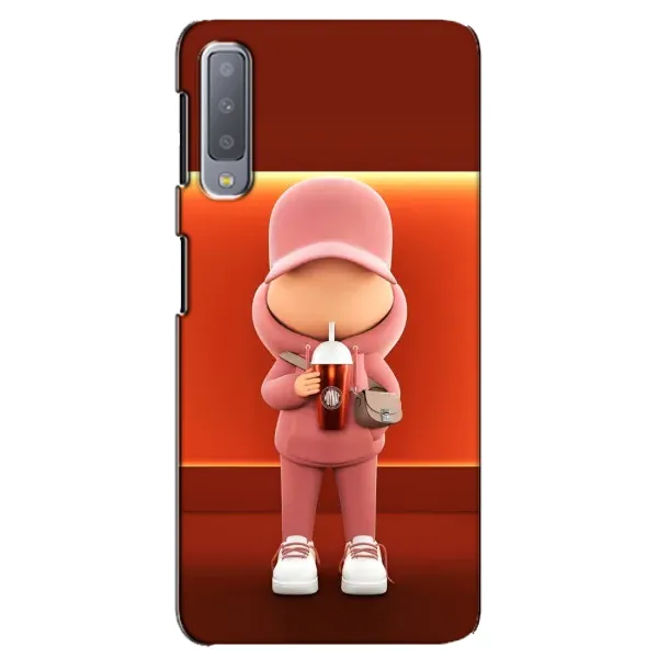 Чехол с принтом «С Кофе» для Samsung Galaxy A7 2018 (A750)