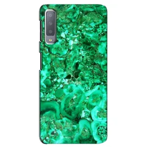 Мраморний чехол на Samsung Galaxy A7-2018, A750 (VPrint) (Салатовий Мрамор)