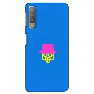 Чохли для Samsung Galaxy A7-2018, A750 Укр. Символіка (AlphaPrint) (Шапка на гербу)