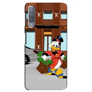 Чехли для Samsung Galaxy A7-2018, A750 - Скрудж МакДак Louis Vuitton (PREMIUMPrint)