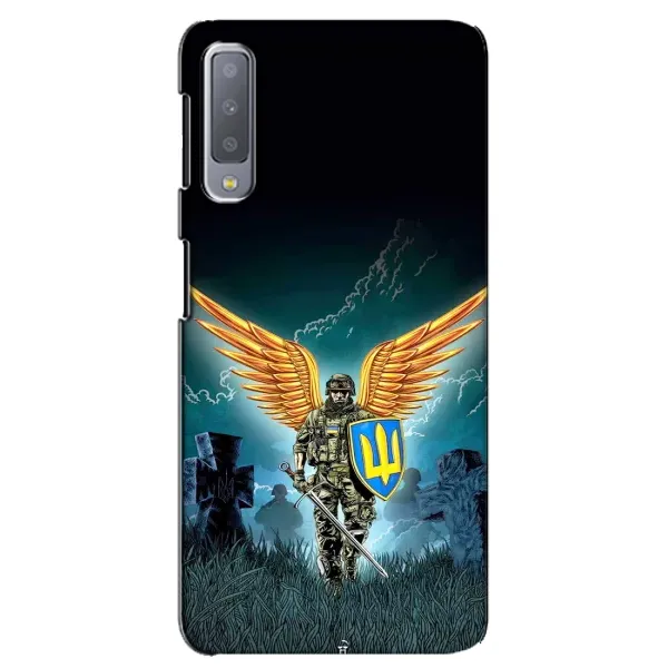 Чохол з принтом «Солдат ЗСУ» для Samsung Galaxy A7 2018 (A750) Чохол з принтом «Солдат ЗСУ» для Samsung Galaxy A7 2018 (A750)