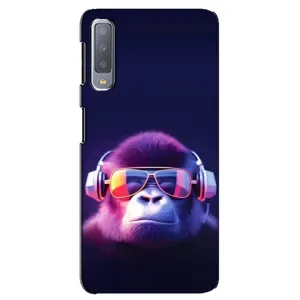 Чохол з Мавпами Samsung Galaxy A7-2018, A750 - (AlphaPrint) (Стильна мавпа)