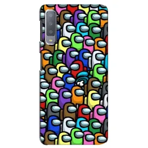 Чехол Амонг Ас для Samsung Galaxy A7-2018, A750 (AlphaPrint)