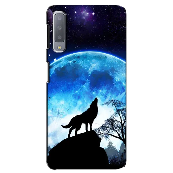 Чехол с принтом «Волк на луну» для Samsung Galaxy A7 2018 (A750) Чехол с принтом «Волк на луну» для Samsung Galaxy A7 2018 (A750)