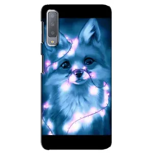 Чохли з картинкою Лисичка для Samsung Galaxy A7-2018, A750 (VPrint) (Яскрава лисичка)