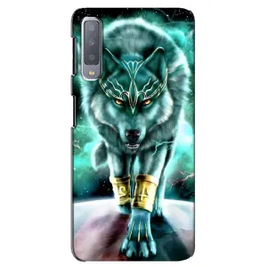 Защитные чехлы для Самсунг А7-2018, А750 (AlphaPrint) (ХИТ продаж) ВОЛК