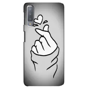 Чехол с принтом «Значок Love» для Samsung Galaxy A7 2018 (A750)