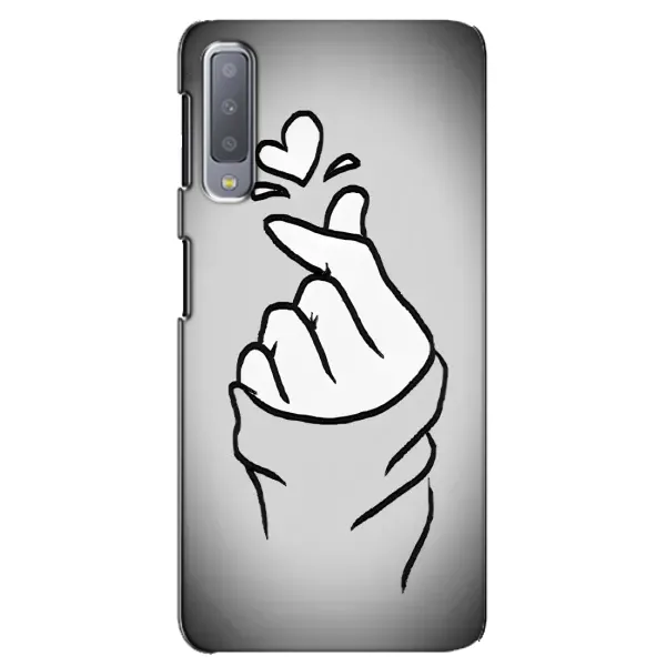 Чехол с принтом «Значок Love» для Samsung Galaxy A7 2018 (A750)