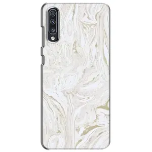 Мраморный чехол на Samsung Galaxy A70 2019 (A705F) (VPrint) (Белый мрамор)