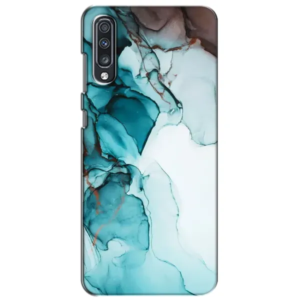 Чехол с принтом «Бирюзовый мрамор» для Samsung Galaxy A70 2019 (A705F) Чехол с принтом «Бирюзовый мрамор» для Samsung Galaxy A70 2019 (A705F)