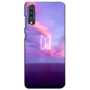 Чехлы BTS для Samsung Galaxy A70 2019 (A705F) (AlphaPrint) (BTS логотип)