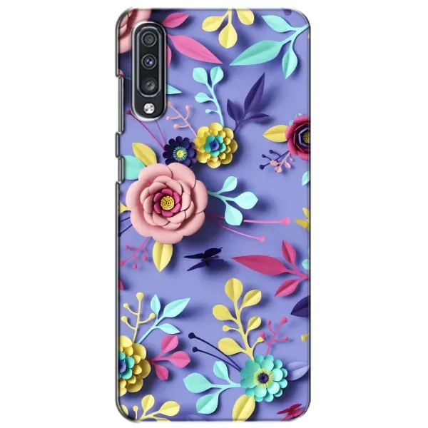 Чехол с принтом «Цветочный дизайн» для Samsung Galaxy A70 2019 (A705F) Чехол с принтом «Цветочный дизайн» для Samsung Galaxy A70 2019 (A705F)