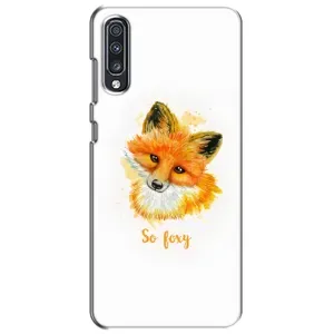 Чехлы с картинкой Лисички для Samsung Galaxy A70 2019 (A705F) (VPrint) (Девочка Лиса)