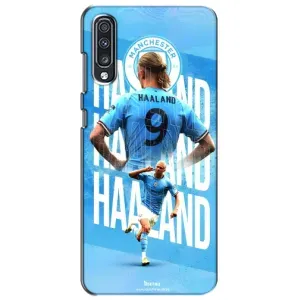 Чехлы с футболистом Ерлинг Холанд для Samsung Galaxy A70 2019 (A705F) (AlphaPrint) (Erling Haaland)