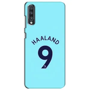 Чехлы с футболистом Ерлинг Холанд для Samsung Galaxy A70 2019 (A705F) (AlphaPrint) (Ерлинг Холанд 9)