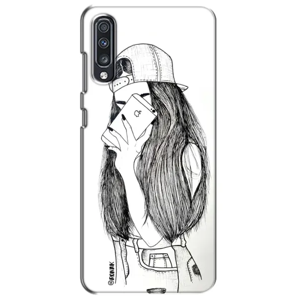 Чехол с принтом «Фото девочки» для Samsung Galaxy A70 2019 (A705F)