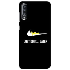 Чехол с Симпсонами для Samsung Galaxy A70 2019 (A705F) (VPrint) (Гомер Later)