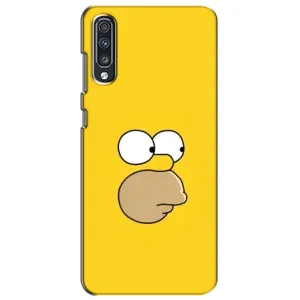 Чехол с Симпсонами для Samsung Galaxy A70 2019 (A705F) (VPrint) (Гомер)