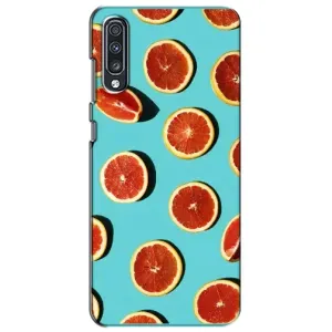 Чехлы с Фруктами для Samsung Galaxy A70 2019 (A705F) (VPrint) (Грейпфрут)