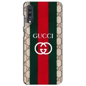Чехлы ГУЧЧИ для Самсунг А70 (2019) (AlphaPrint) (Gucci дизайн)