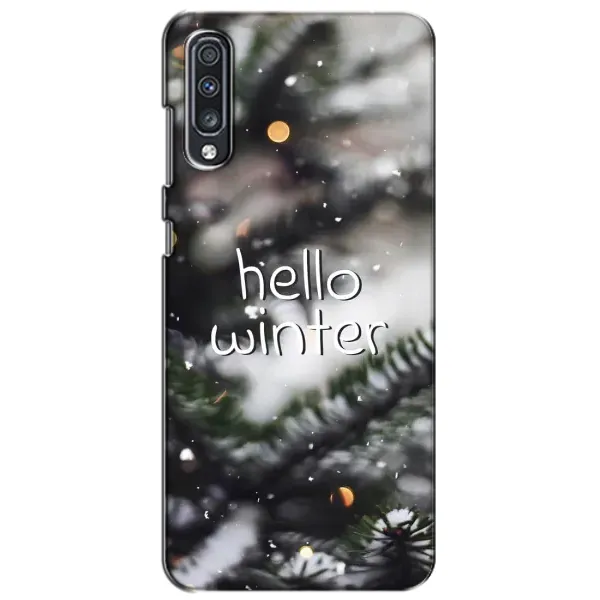 Чехол с принтом «Hello winter» для Samsung Galaxy A70 2019 (A705F) Чехол с принтом «Hello winter» для Samsung Galaxy A70 2019 (A705F)