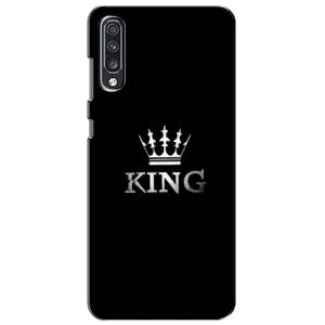Чехол с Короной Самсунг А70 (2019) - (AlphaPrint) (KING)