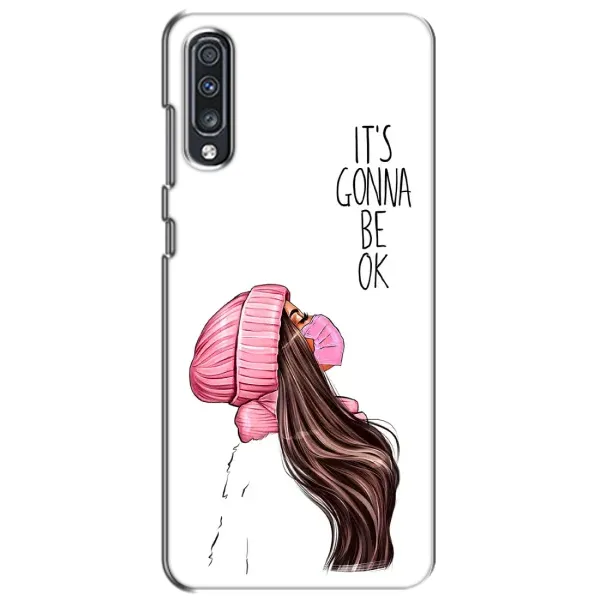Чехол с принтом «Коронавирус» для Samsung Galaxy A70 2019 (A705F)