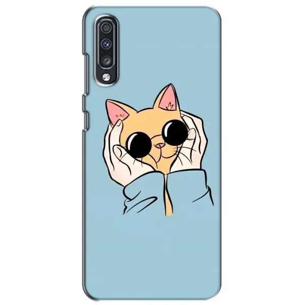 Чохол з принтом «Котик в окулярах» для Samsung Galaxy A70 2019 (A705F) Чохол з принтом «Котик в окулярах» для Samsung Galaxy A70 2019 (A705F)