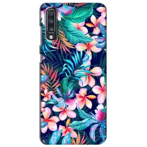 Чехол с принтом «Красочные цветы» для Samsung Galaxy A70 2019 (A705F)