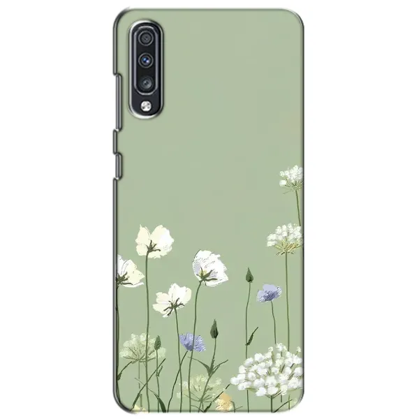 Чехол с принтом «Цветы на зеленом» для Samsung Galaxy A70 2019 (A705F) Чехол с принтом «Цветы на зеленом» для Samsung Galaxy A70 2019 (A705F)