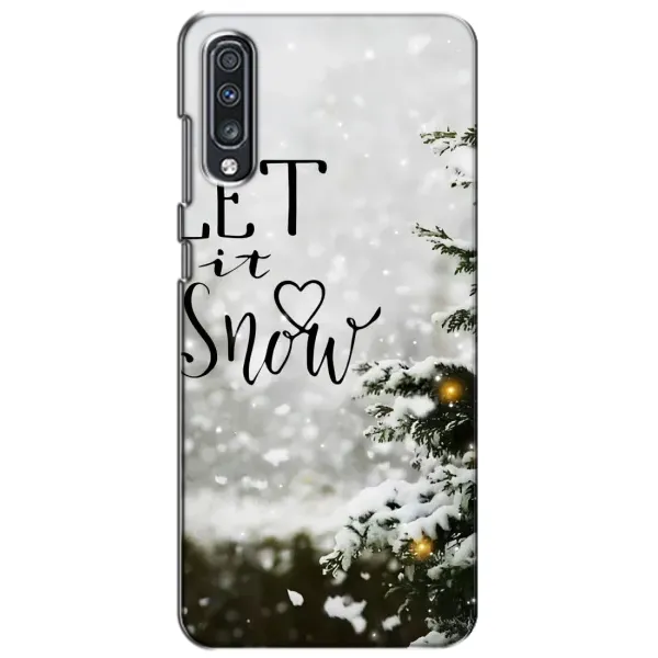 Чехол с принтом «Let it snow» для Samsung Galaxy A70 2019 (A705F) Чехол с принтом «Let it snow» для Samsung Galaxy A70 2019 (A705F)