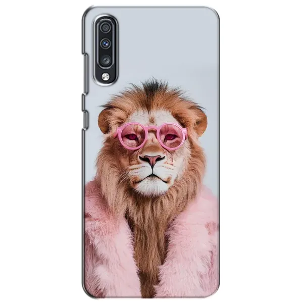 Чехол с принтом «Лев в очках» для Samsung Galaxy A70 2019 (A705F)