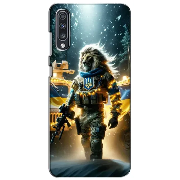 Чехол с принтом «ЛЕВ ЗСУ» для Samsung Galaxy A70 2019 (A705F)