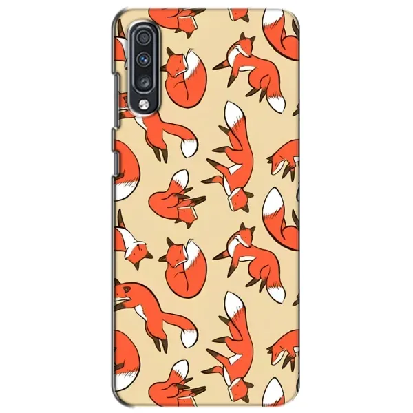 Чохол з принтом «Лисички» для Samsung Galaxy A70 2019 (A705F)