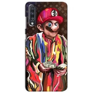 Брендновые Чехлы для Samsung Galaxy A70 2019 (A705F) - (PREMIUMPrint) (Mario LV)
