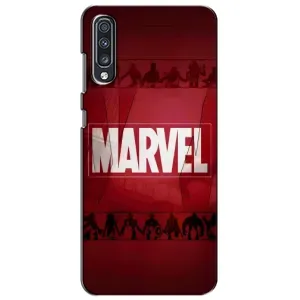 Чехол МАРВЕЛ для Самсунг А70 (2019) (AlphaPrint) (MARVEL)