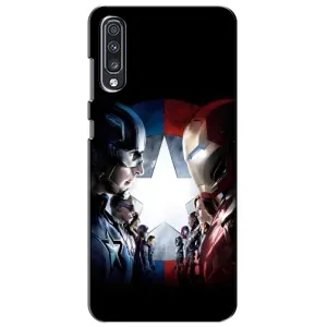Чехлы с героями Марвел Samsung Galaxy A70 2019 (A705F) (VPrint) (Марвел стайл)