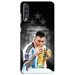 Чехлы для Samsung Galaxy A70 2019 (A705F) (Leo чемпион) (AlphaPrint) (Месси Чемпион)
