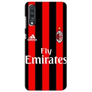 Чехлы для Samsung Galaxy A70 2019 (A705F) (VPrint) - Футбольные клубы (Milan)