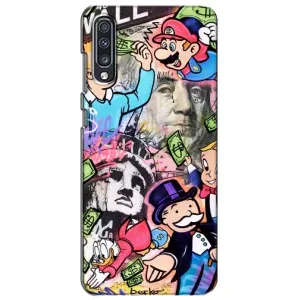 Чехлы с крутыми принтами для Samsung Galaxy A70 2019 (A705F) - (PREMIUMPrint) (Monopoly man)