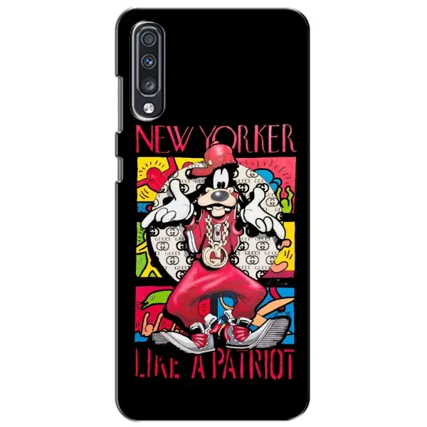 Чехол с принтом «Мультяшный Волк» для Samsung Galaxy A70 2019 (A705F)